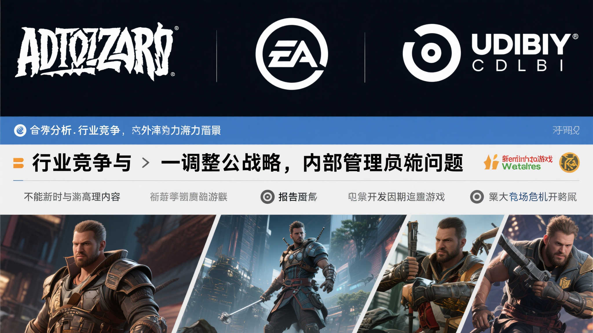 育碧股价崩盘！单日跌幅创11年新高，业绩表现令人失望