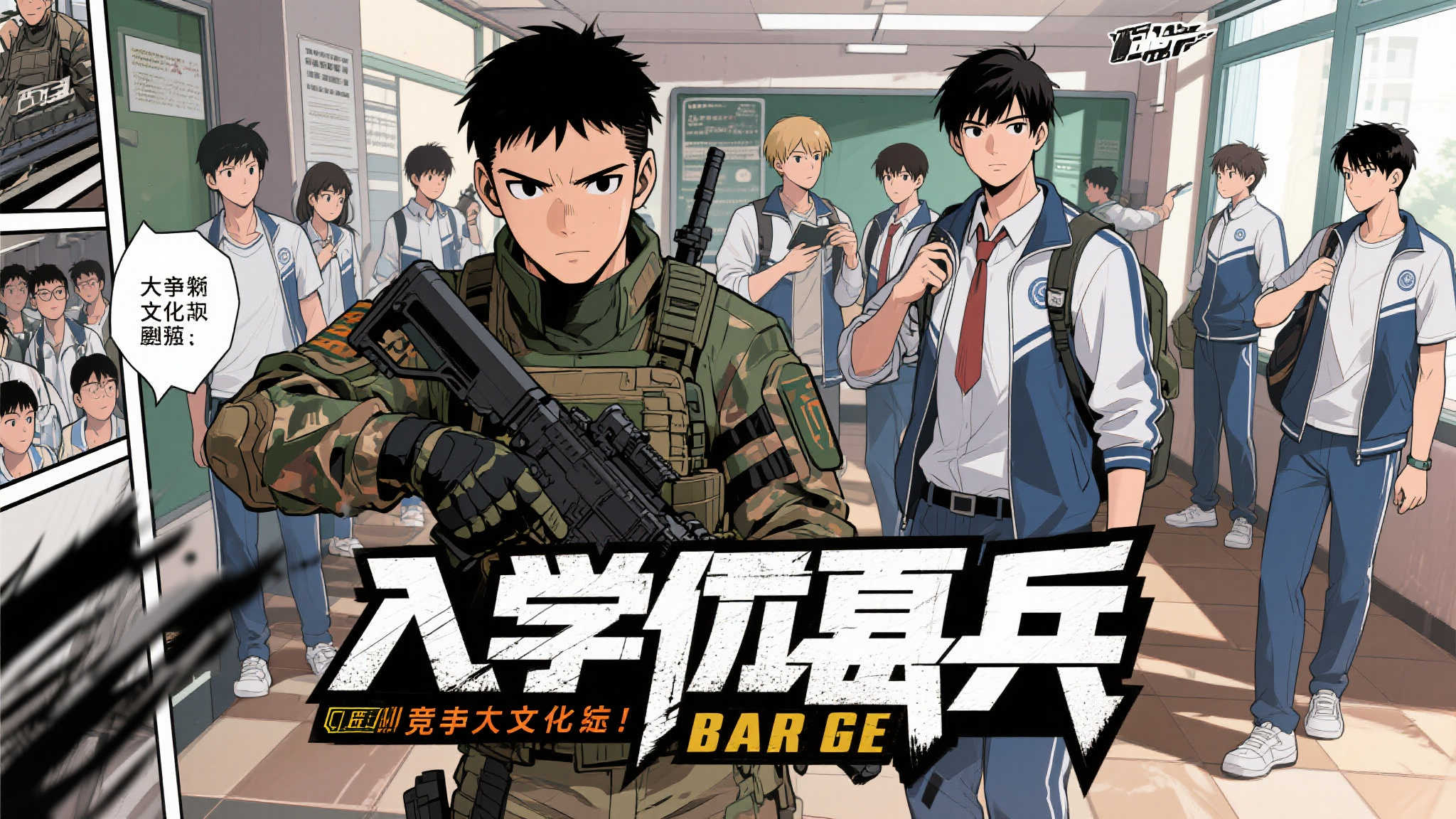 受欢迎的连载作品《入学佣兵》动画化消息令粉丝热议 受欢迎的连载作品《入学佣兵》动画化消息令粉丝热议