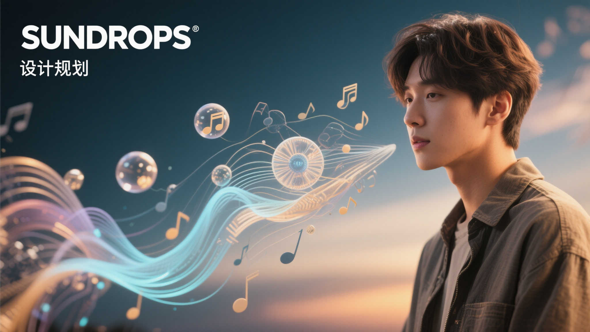 SUNDROPS发布《星空列车与白的旅行》全新风又音理模型 SUNDROPS发布《星空列车与白的旅行》全新风又音理模型